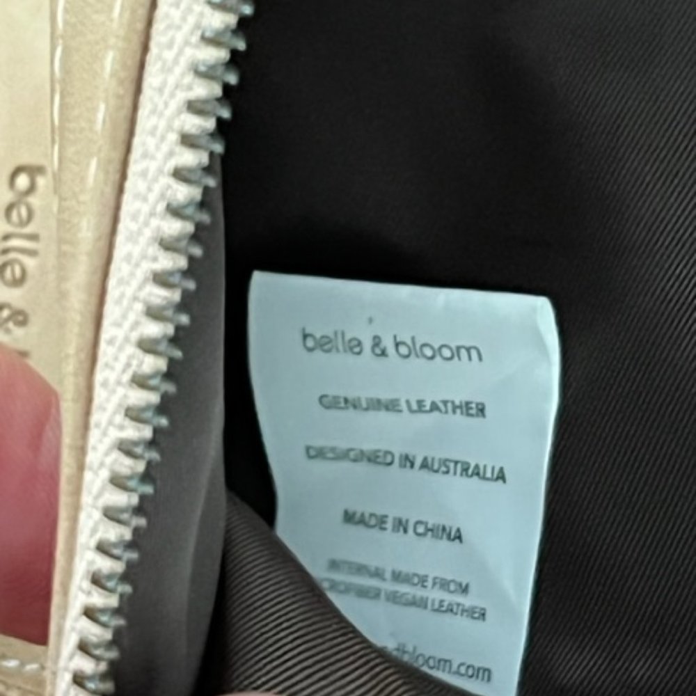 Belle & Bloom Light Brown ID Wristlet Wallet - Picture 7 of 7